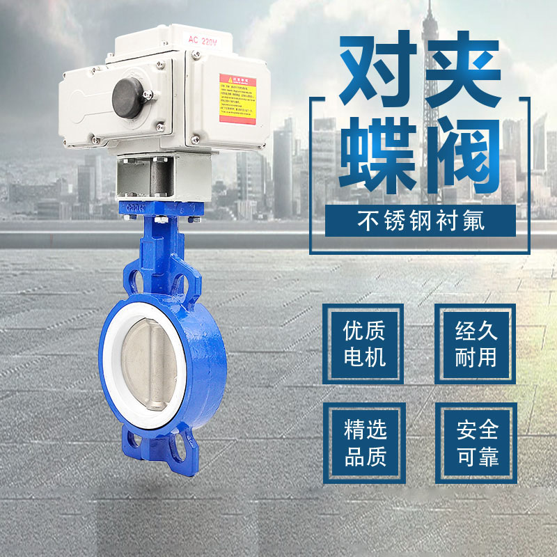 襯氟手動蝶閥